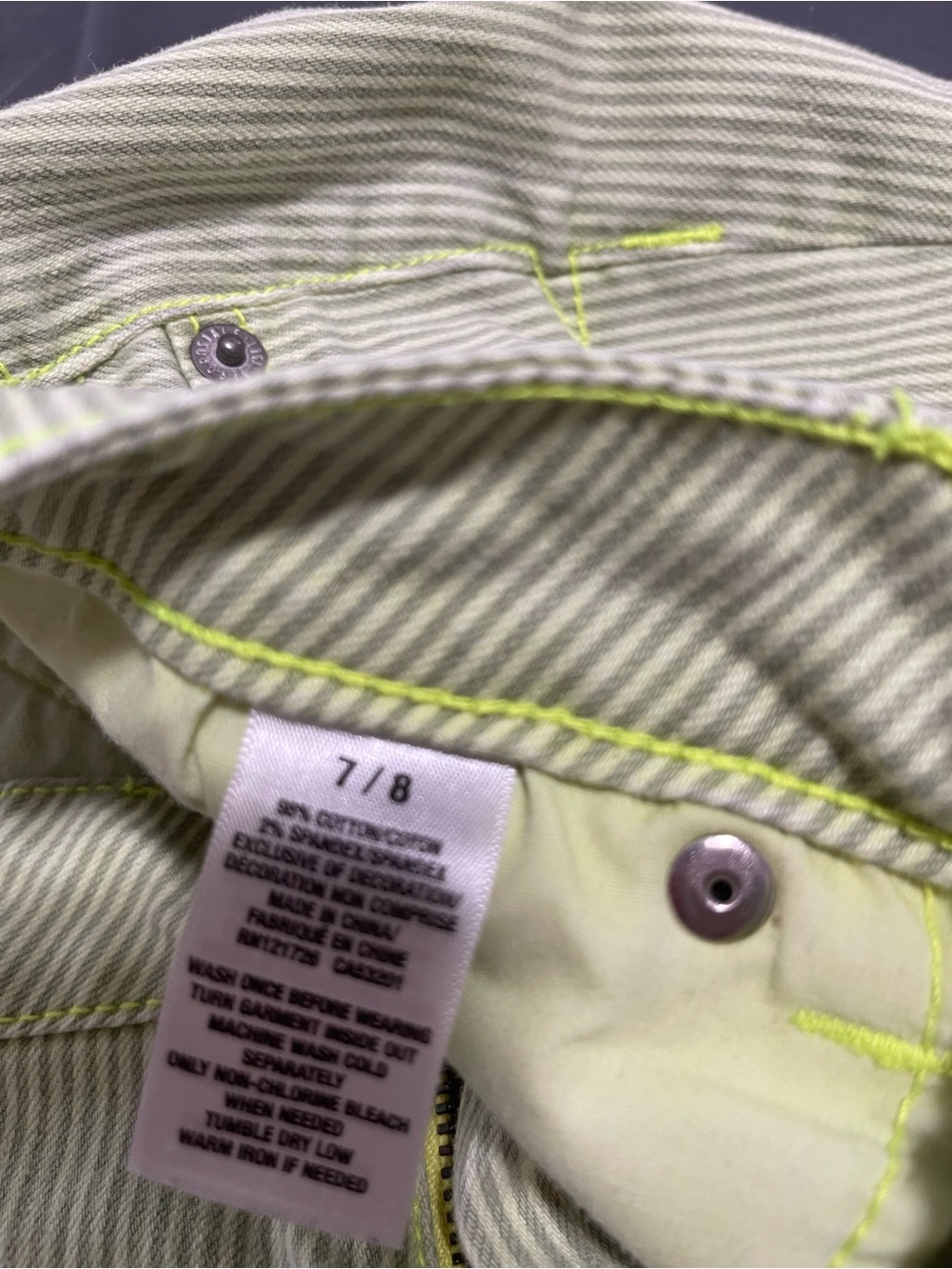 Mixed Colors Women’s Denim Shorts Pack — Lime, Pink, White, Blue - Picture 9 of 11